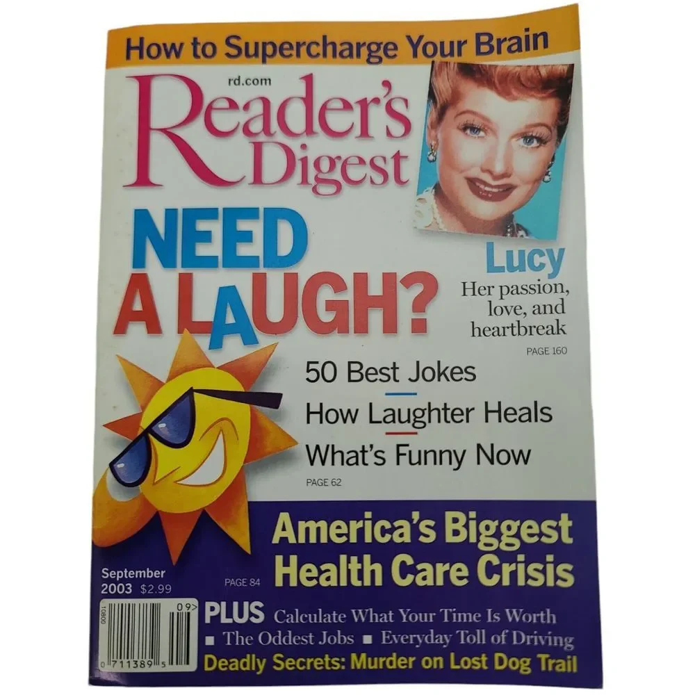 Readers Digest Magazines 34 Issues 2003 - 2009 Vintage Celebrity Health Politics